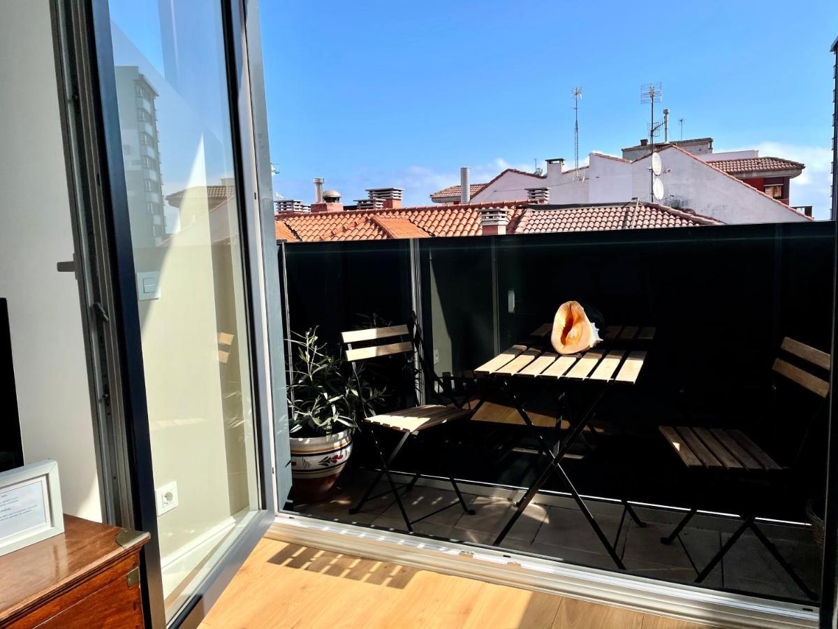 Atico Marques Vistas Al Mar - Garaje Opcional Apartment Gijón Exterior foto